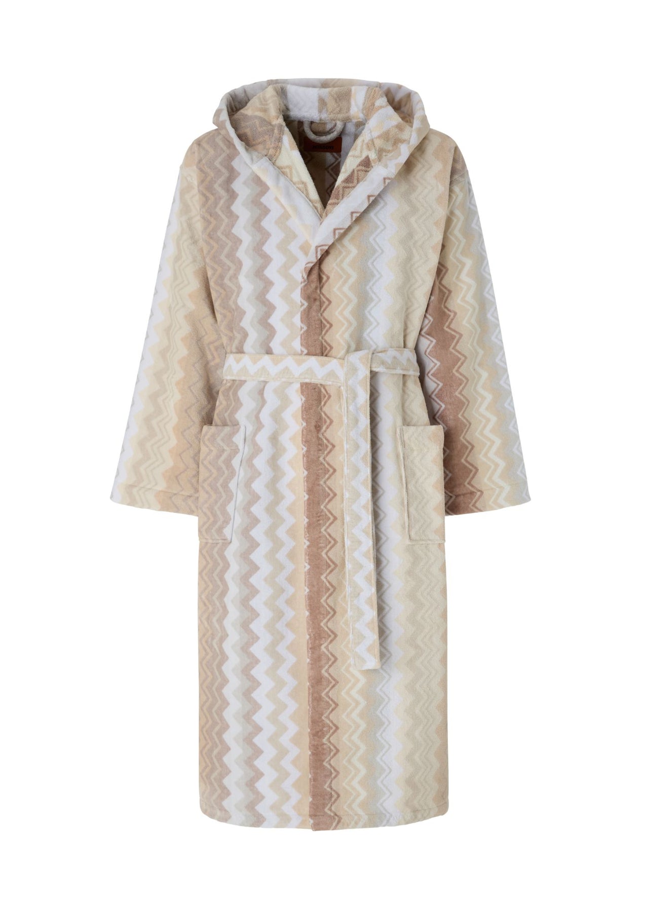 Giacomo Hooded Bathrobe - Natural