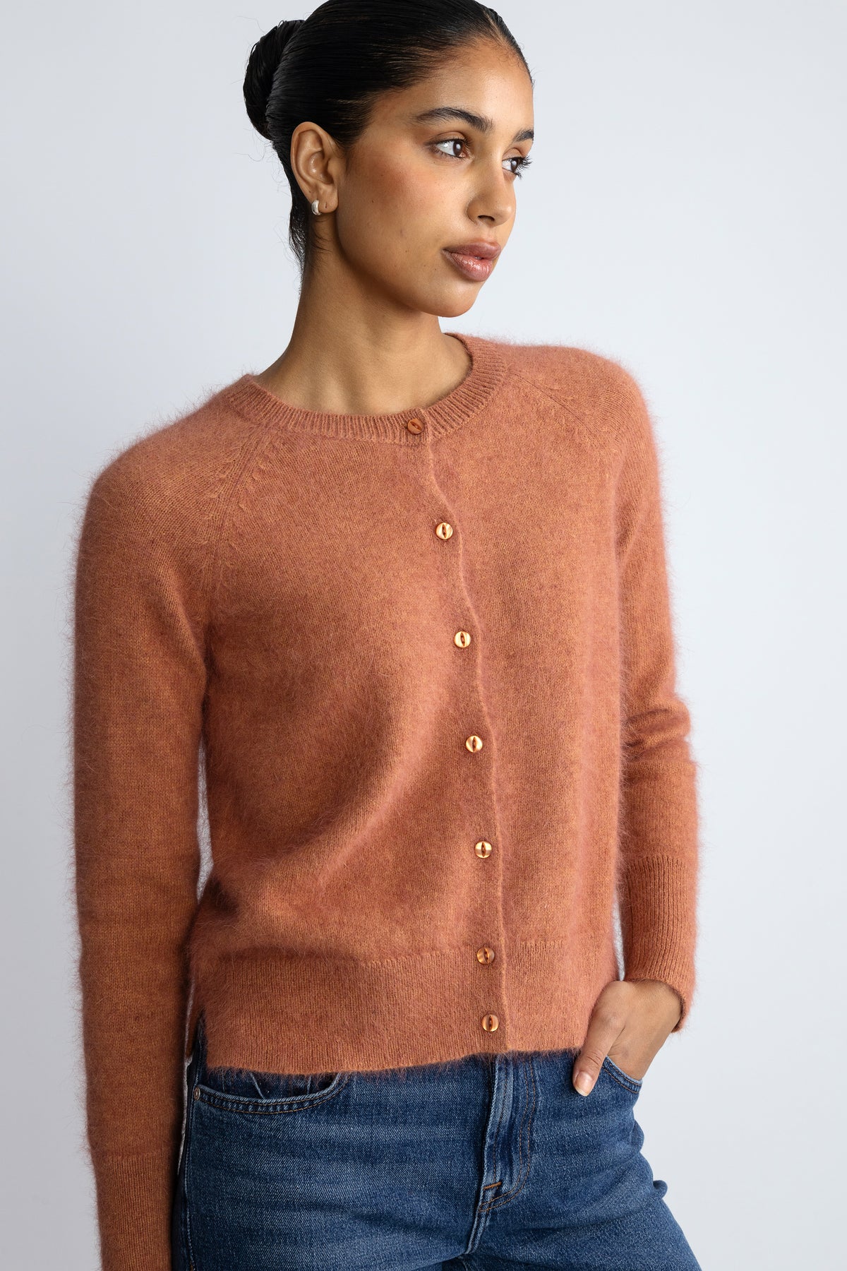 Eva Cardigan - Rust