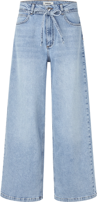 Isolde Solid Pants - Bleach Blue Wash