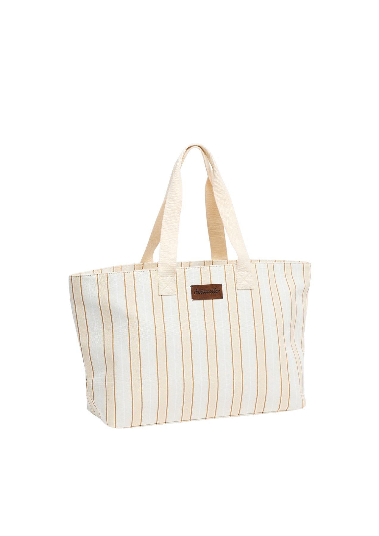 Bang Stripe Tote Bag - Lt. Yellow Stripe