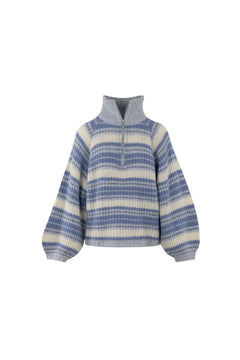 Lova Half-Zip - Blue