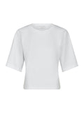 Asha Boxy Tee - White