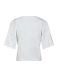 Asha Boxy Tee - White
