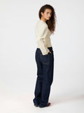 Palli Clean Knit Blouse - Ivory
