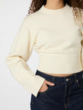 Palli Clean Knit Blouse - Ivory