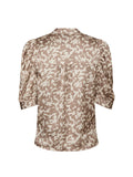 Roella Graphic Fade Blouse - Dark Sand
