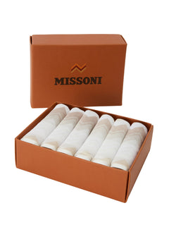 Giacomo Face Towel 6Pcs - Natural