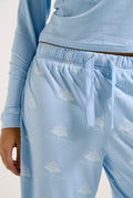 Pillow Princess Ls Pyjama Set - Powder Blue