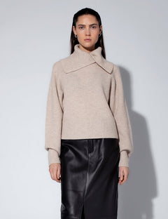 Fiona Knit Sweater - Sand