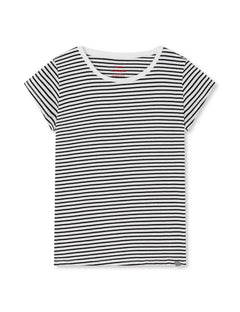 Organic Jersey Teasy Tee FAV - White/Black