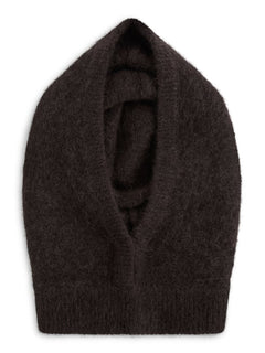 Kajsa Chunky Balaclava - Dark Brown