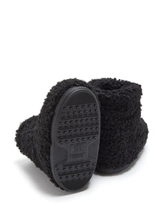 Icon Low Nolace Faux Astrakan - Black