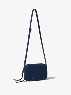 Suede Watts Camera Bag - Navy