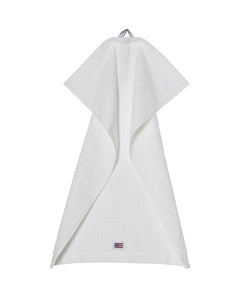 Velour Logo Towel Set 50X70 - White