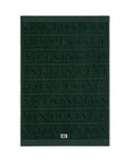 Velour Logo Towel Set 50X70 - Juniper Green
