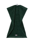 Velour Logo Towel Set 50X70 - Juniper Green