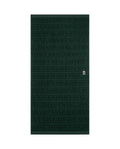 Velour Logo Towel Set 50X70/70X130 - Juniper Green