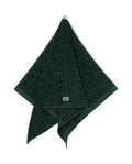 Velour Logo Towel Set 50X70/70X130 - Juniper Green