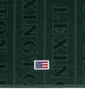 Velour Logo Towel Set 50X70/70X130 - Juniper Green