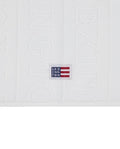 Velour Logo Towel Set 50X70/70X130 -  White