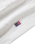 Velour Logo Towel Set 50X70/70X130 -  White