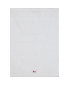 Velour Logo Towel Set 50X70/70X130 -  White