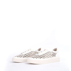 P2022 Donna - Woven Bianco/Platino