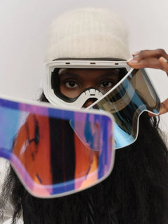 Ella's Ski Goggles - White