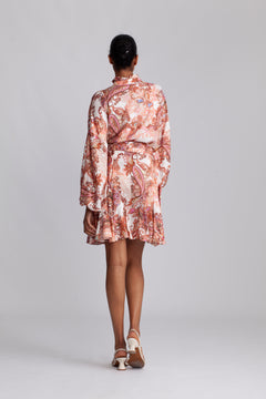 Aliah - Orange Paisley