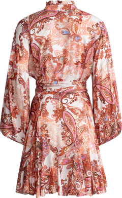 Aliah - Orange Paisley