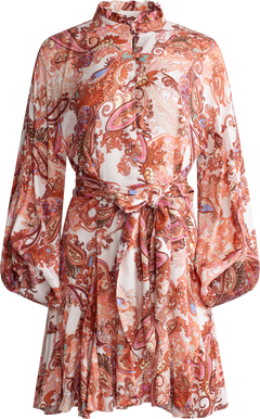 Aliah - Orange Paisley
