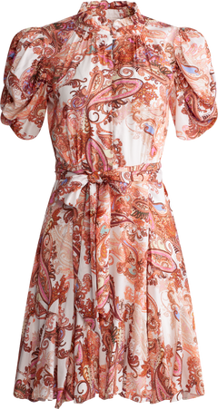 Iris - Orange Paisley