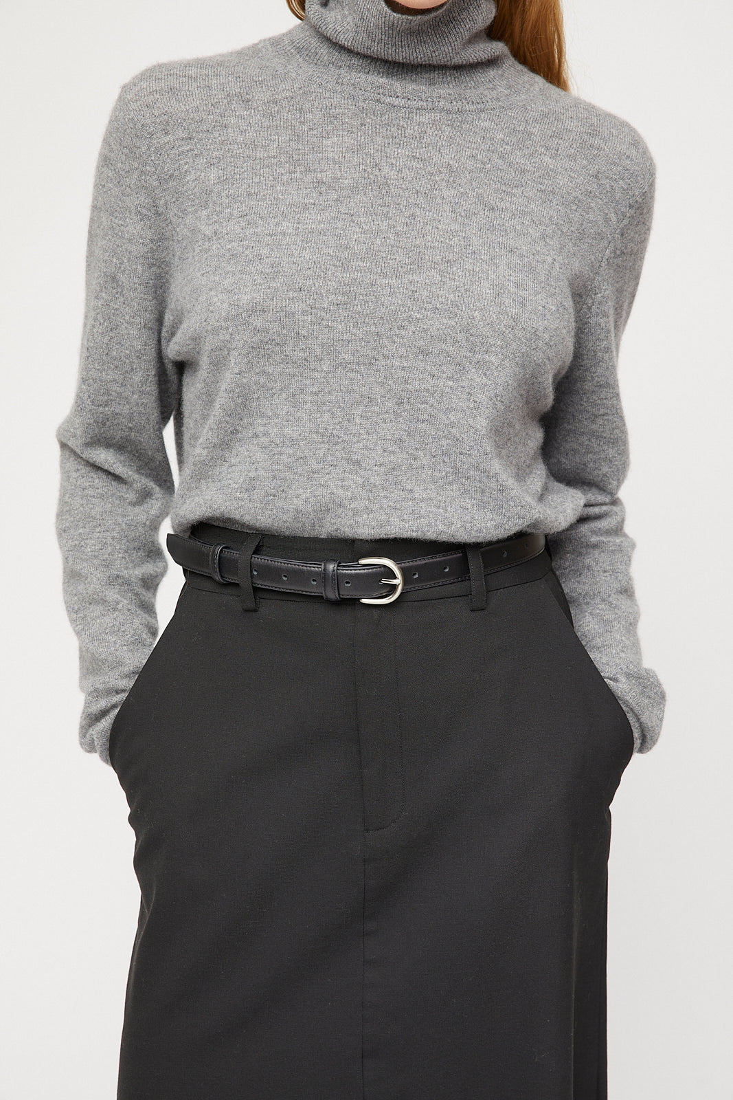 Classic Leather Belt - Jet Black