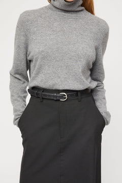 Classic Leather Belt - Jet Black