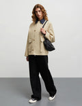 Cotton Tech Daisy Jacket - Trench Coat
