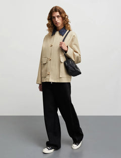 Cotton Tech Daisy Jacket - Trench Coat