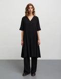 Light Crepe Margot Dress - Black