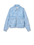 Art Denim Soleil Jacket - Light Denim/Ink Flower Aop