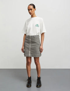 Hickory Punk Riva Skirt - Black/White