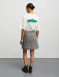 Hickory Punk Riva Skirt - Black/White