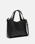 Logo Crossbody Tote Bag - Black
