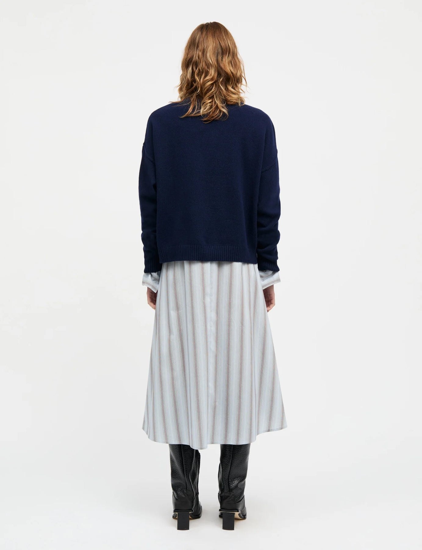 Yota Knit Tilona Sweater - Parisian Night
