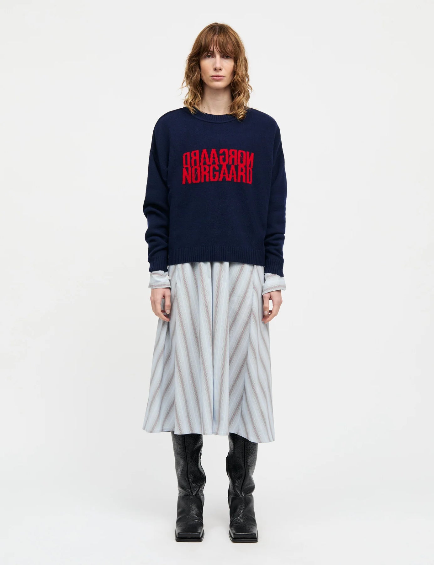 Yota Knit Tilona Sweater - Parisian Night