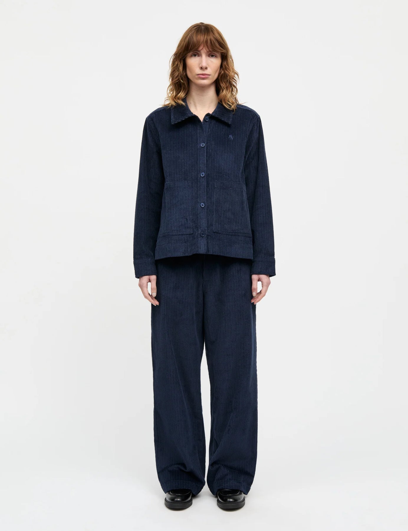 Pretty Cord Gaila Shirt - Parisian Night