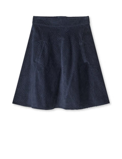 Pretty Cord Stelly Skirt - Parisian Night