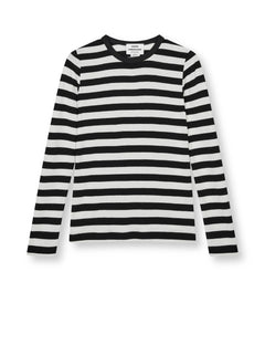 Fine Wool Sharon Knit - Black/Vanilla Ice