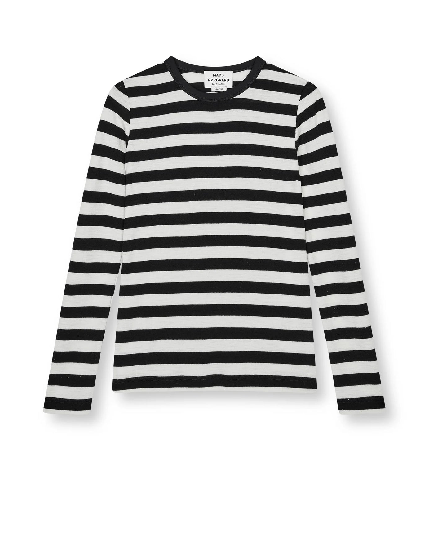Fine Wool Sharon Knit - Black/Vanilla Ice
