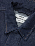 Cosy Denim Solar Jacket - Dark Indigo