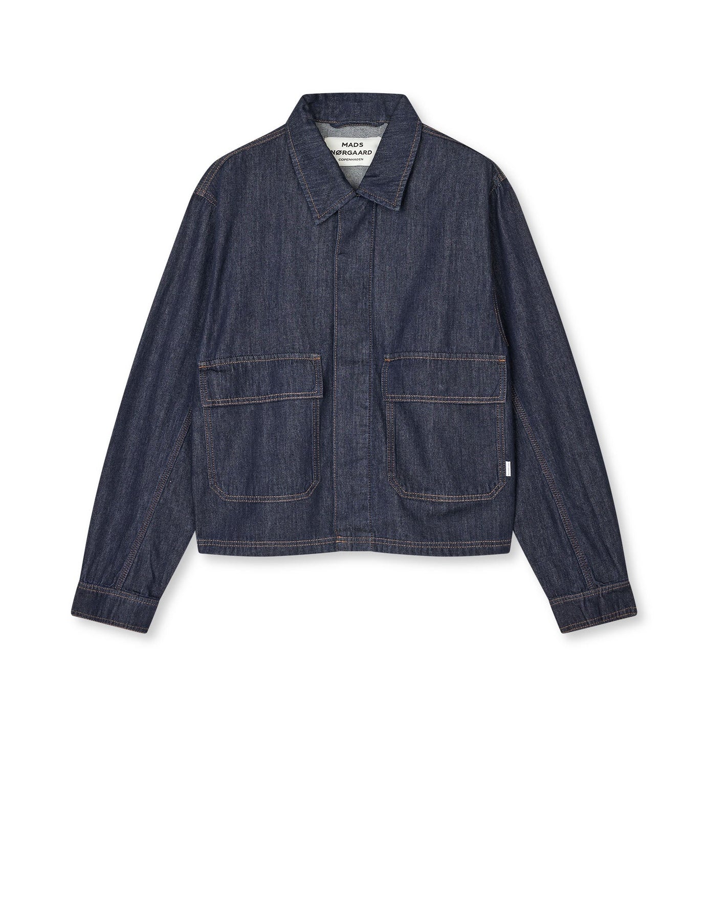 Cosy Denim Solar Jacket - Dark Indigo