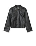 Smooth Leather Rachel Jacket - Black